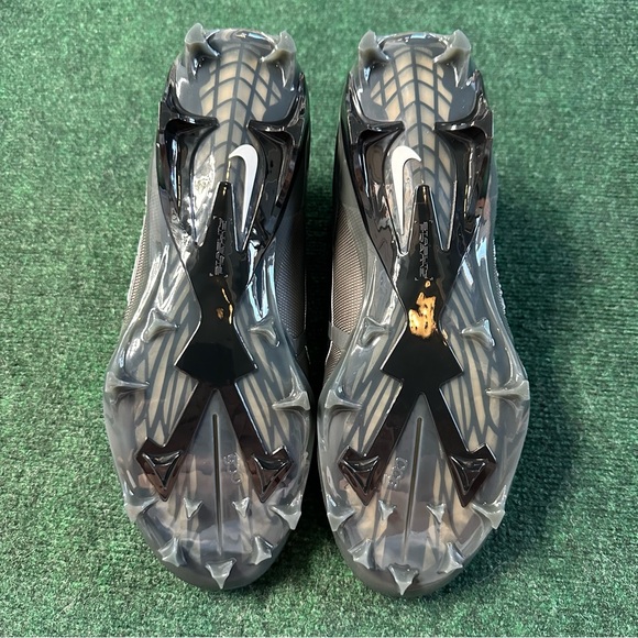 Nike Alpha Menace Elite 3 Mens Football Cleats Size 13 ‘Black White’ CT6648-010